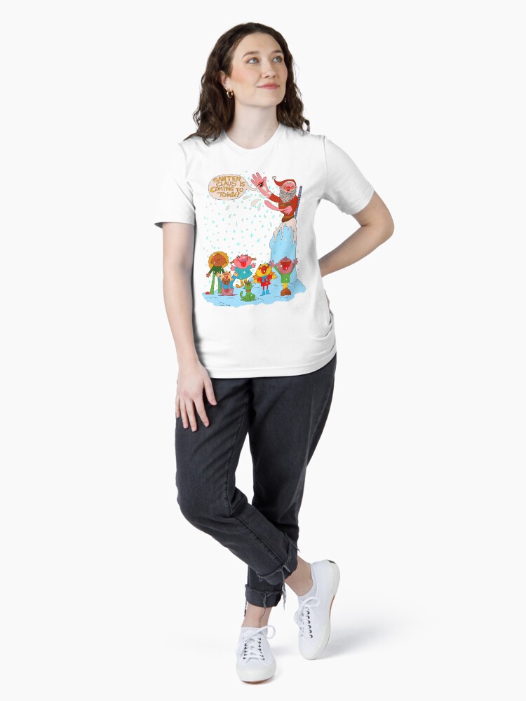 Thumbnail 4 of 7, Essential T-Shirt, Santer Claus designed and sold by ambermccall.