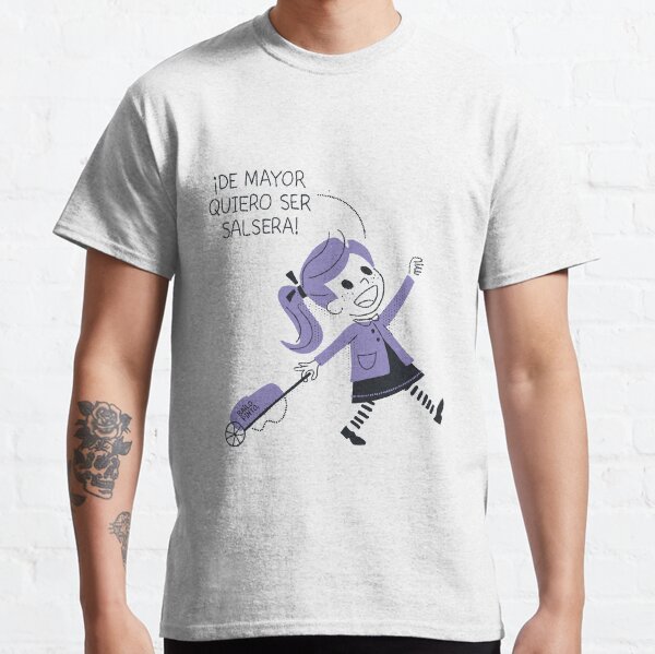 Niña salsera Camiseta clásica