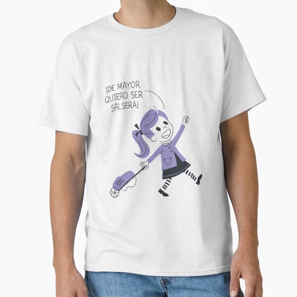 Niña salsera Camiseta clásica