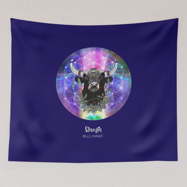 Item preview, Cosmic Strength - Bull Magic designed and sold by art-tonic.