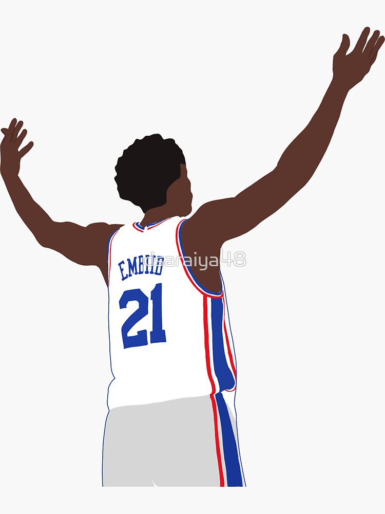 Matisse Thybulle - 76ers Jersey Sticker for Sale by GammaGraphics