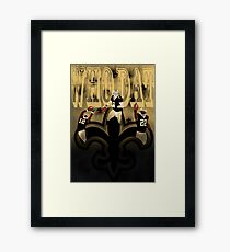 Who Dat Framed Print