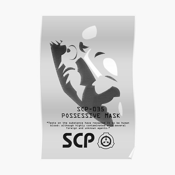 Scp 035 Posters Redbubble - scp 035 s poster roblox