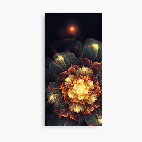 Blooming Heat Canvas Print