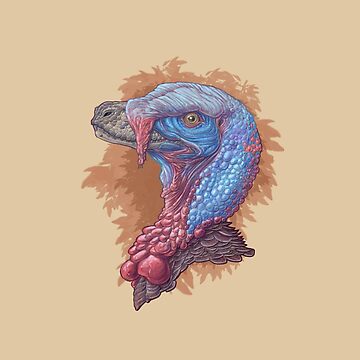 Artwork thumbnail, Murder Turkey (Velociraptor mongoliensis) by CoffeeBlack Illustration