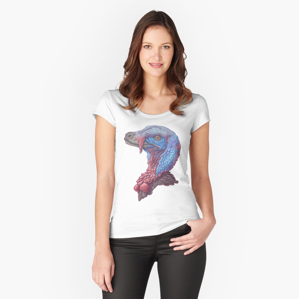 Item preview, Fitted Scoop T-Shirt designed and sold by coffeeisblack.