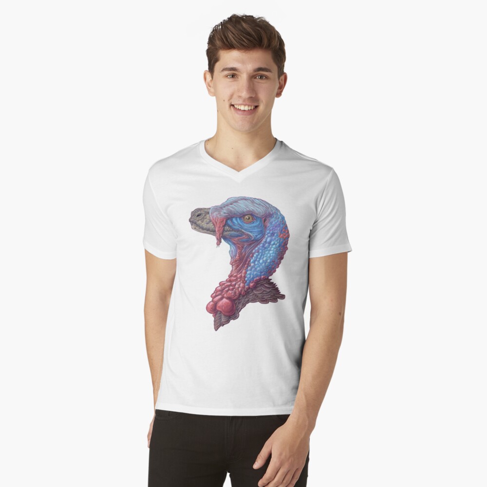Item preview, V-Neck T-Shirt designed and sold by coffeeisblack.