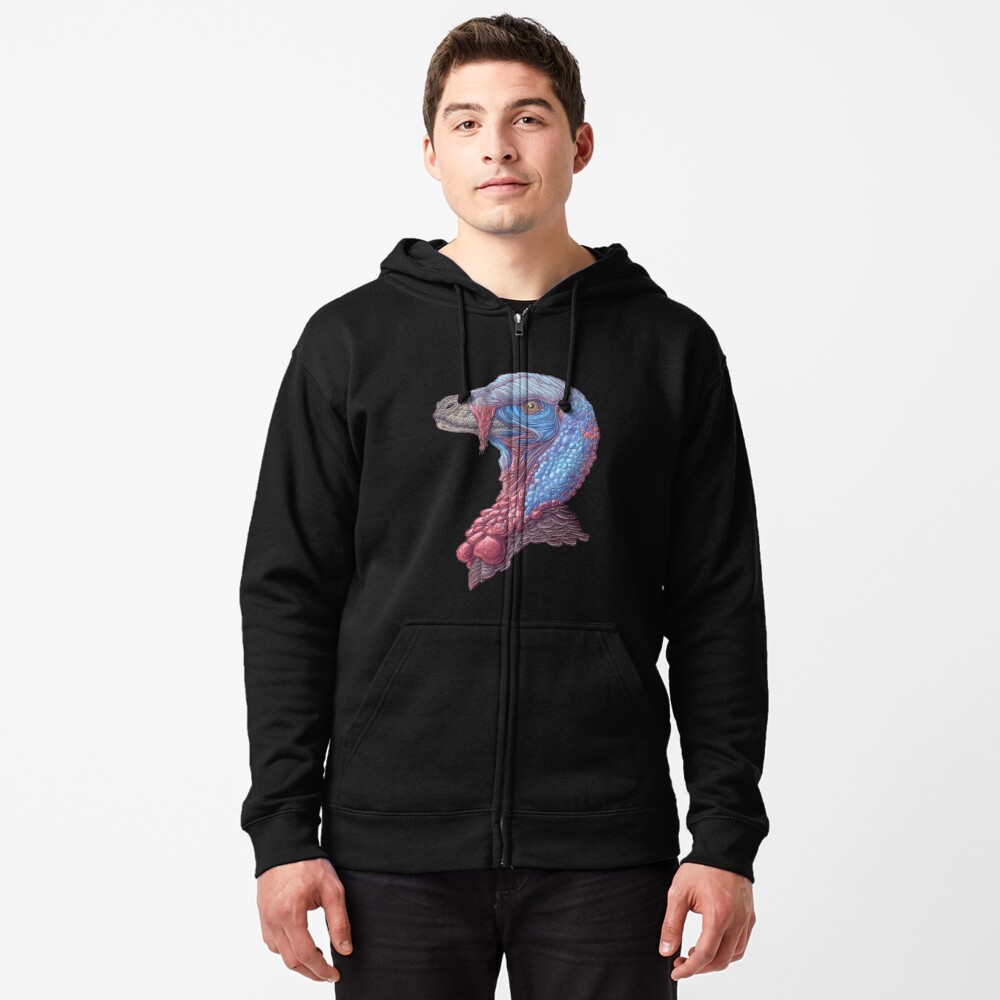 Item preview, Zipped Hoodie designed and sold by coffeeisblack.