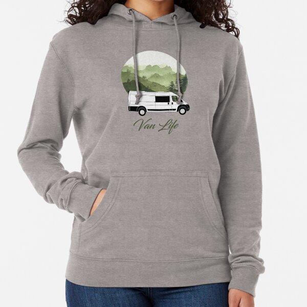Van Life Vêtements Retro Vintage de Vanlife Sweat à Capuche