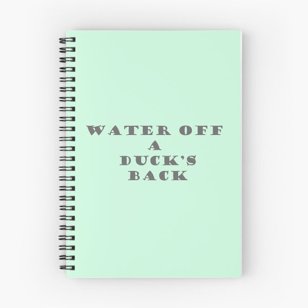 Item preview, Water Off A Duck's Back designed and sold by XanderFierce.