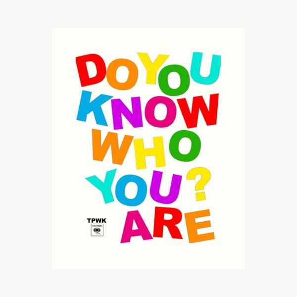 DYKWYA Do You Know Who You Are Harry Styles Lyrics Poster Rainbow Art Print