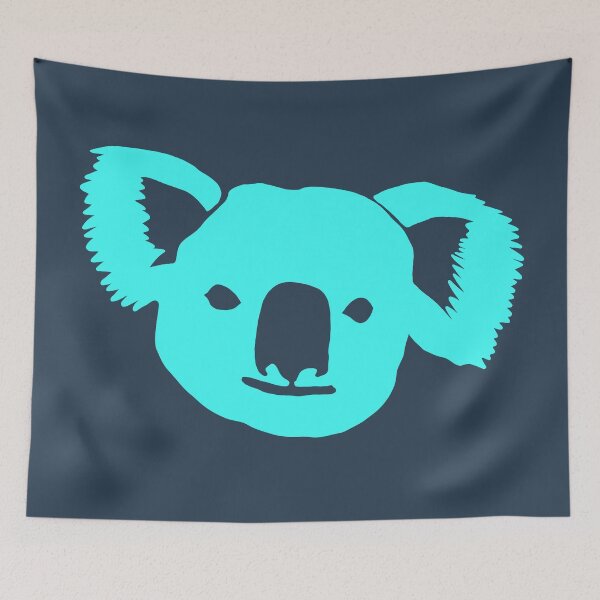 Item preview, Koala Stencil Turquoise  designed and sold by shtem.