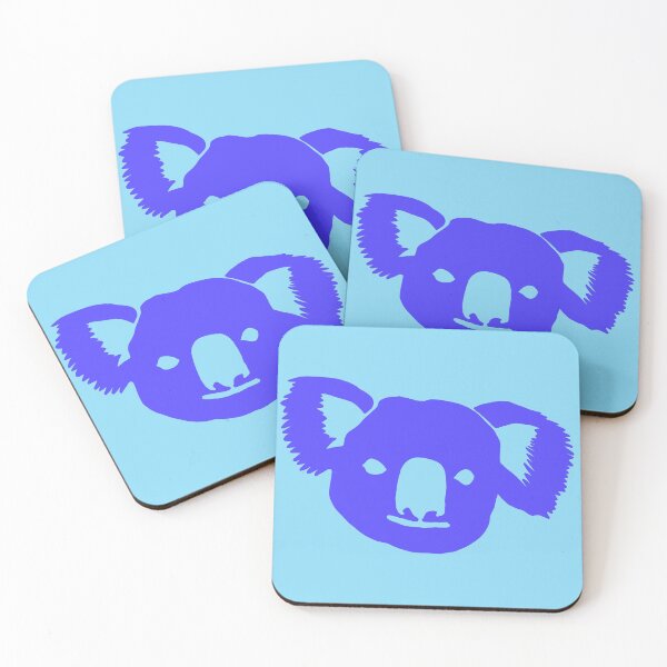 Item preview, Koala Stencil Blue designed and sold by shtem.
