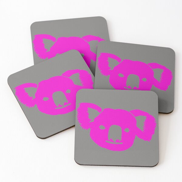 Item preview, Koala Stencil Pink designed and sold by shtem.