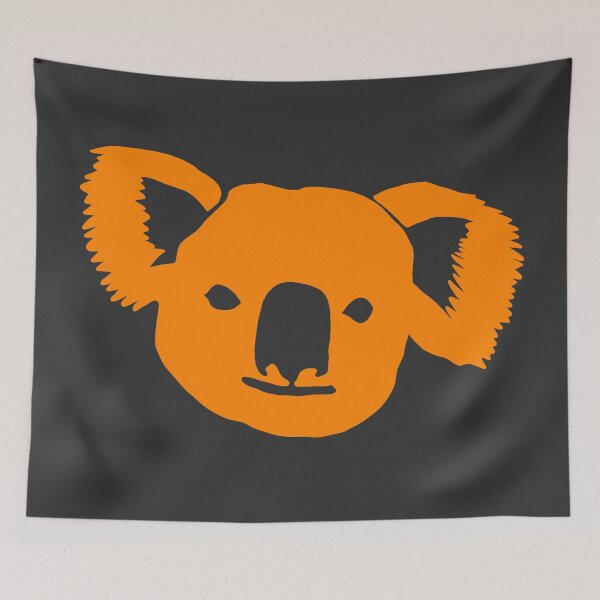 Item preview, Koala Stencil Orange designed and sold by shtem.