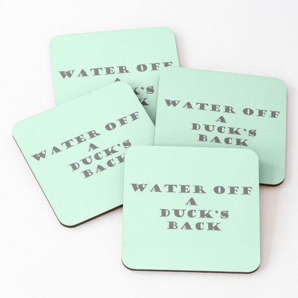 Item preview, Water Off A Duck's Back designed and sold by XanderFierce.