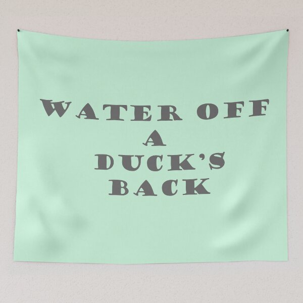 Item preview, Water Off A Duck's Back designed and sold by XanderFierce.