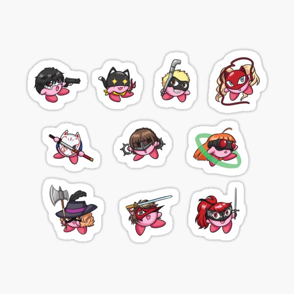 Phantom Kirby Thieves! Sticker
