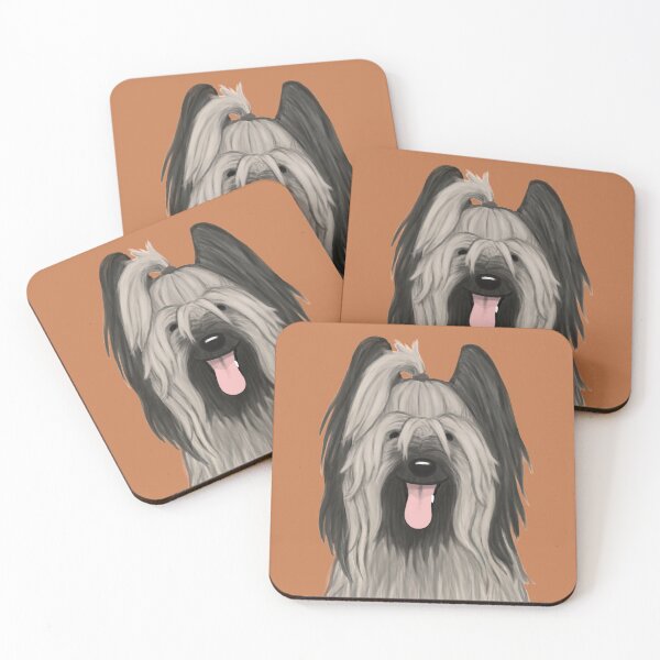 Item preview, Cute Briard Cartoon Dog designed and sold by Jenn Inashvili.