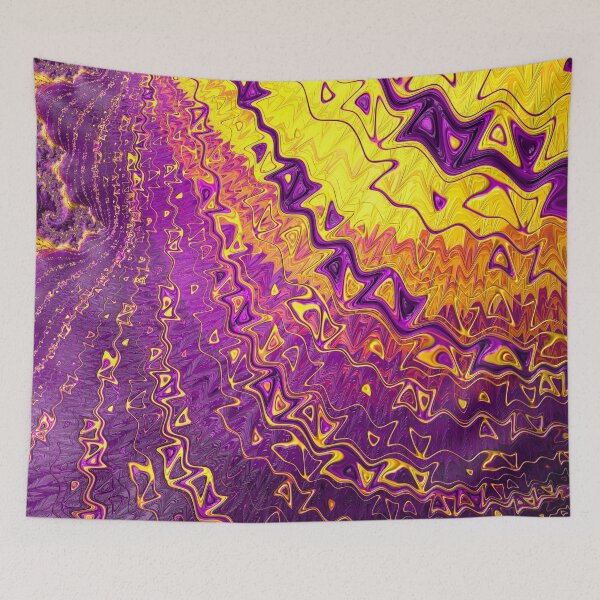 Item preview, Purple and Gold Pattern designed and sold by Elisabeth Lucas.