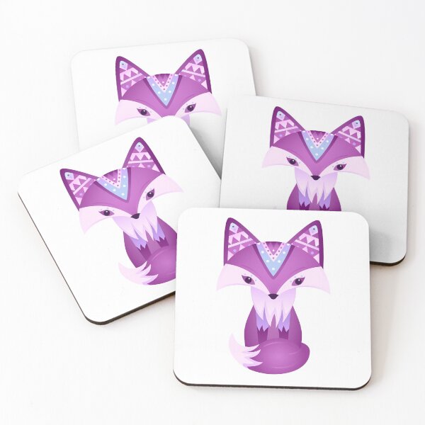 Item preview, Mystical Woodland Fox (Purple) designed and sold by 84collective.