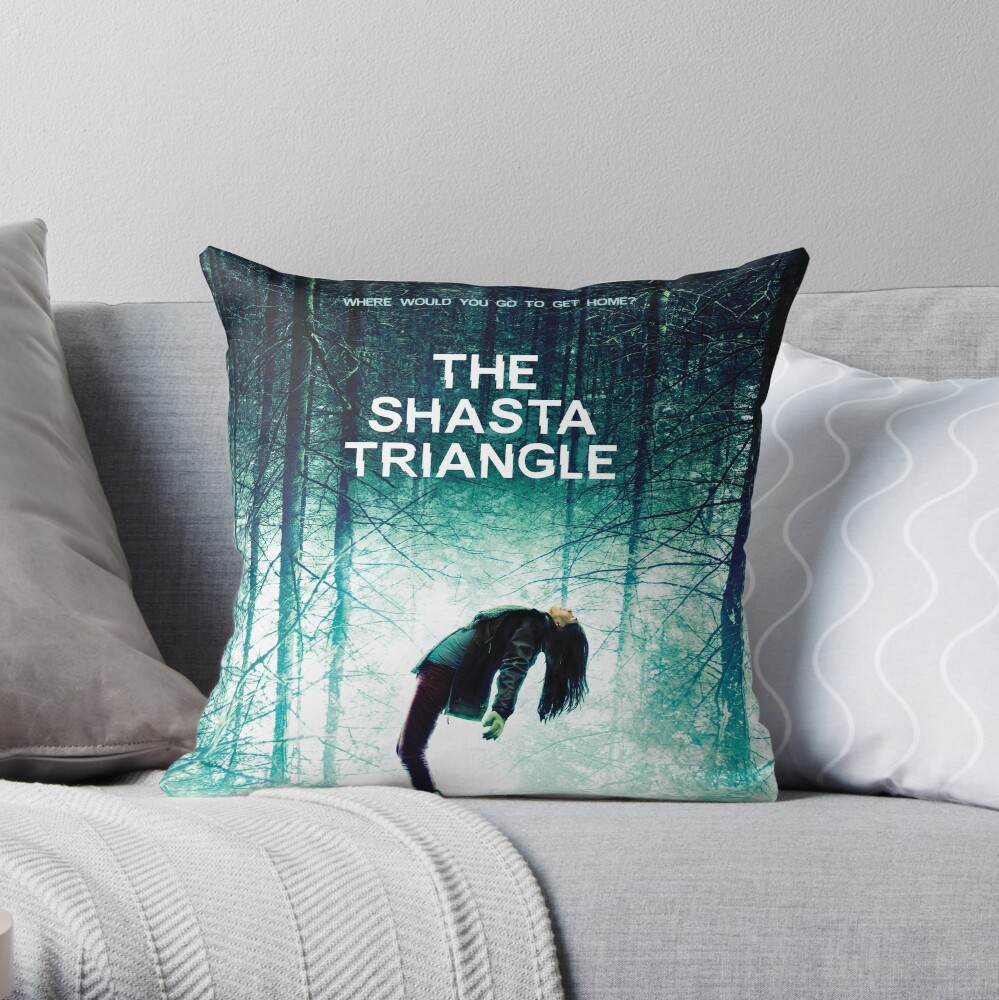 Shasta Triangle Poster Merch! Throw Pillow