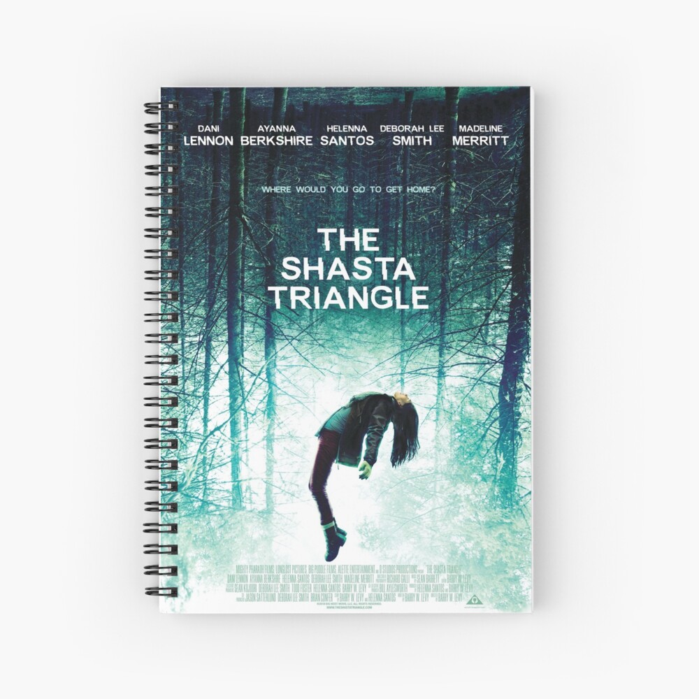 Shasta Triangle Poster Merch! Spiral Notebook
