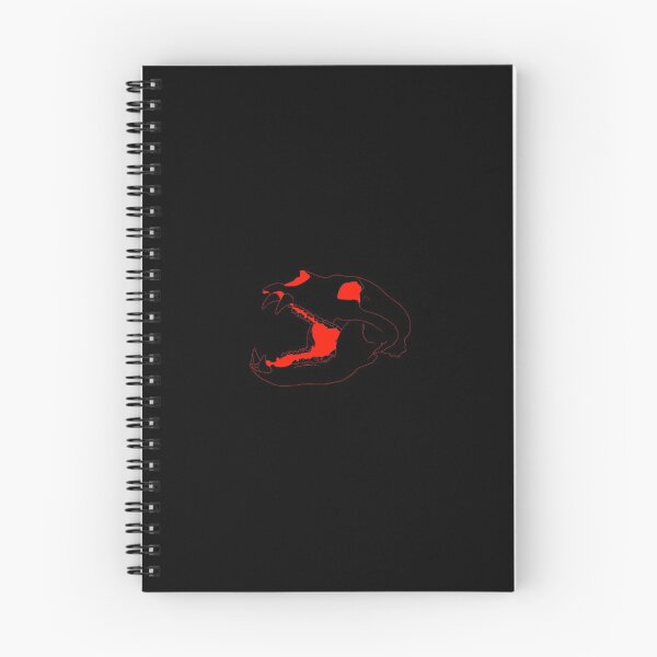 Item preview, Red Fanged Skull designed and sold by wrmwood.