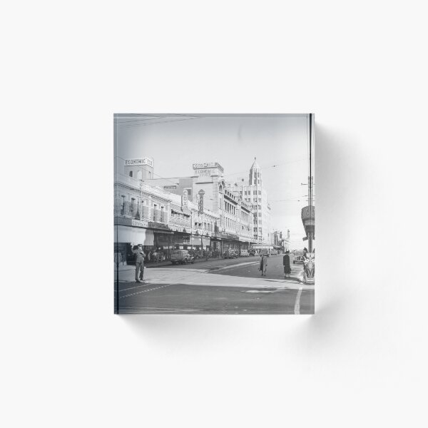 William Street looking south, Perth, 1941, State Library of Western Australia Acrylic Block