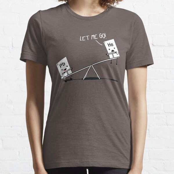Pb He Lead et Helium sur une balançoire chimie drôle T-shirt essentiel