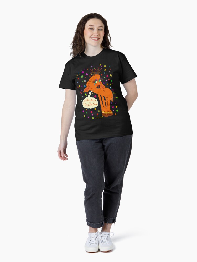 Thumbnail 4 of 7, Classic T-Shirt, I'm Miserable, Merry Christmas. designed and sold by ambermccall.