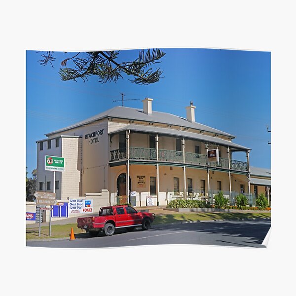 Beachport Hotel, Beachport, South Australia Poster