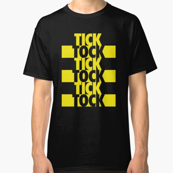 t shirt tick tock