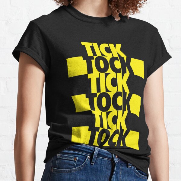 t shirt tick tock