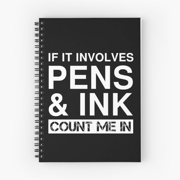 Item preview, Funny Pens And Ink Drawing Calligraphy Calligrapher designed and sold by Creekman Designs.