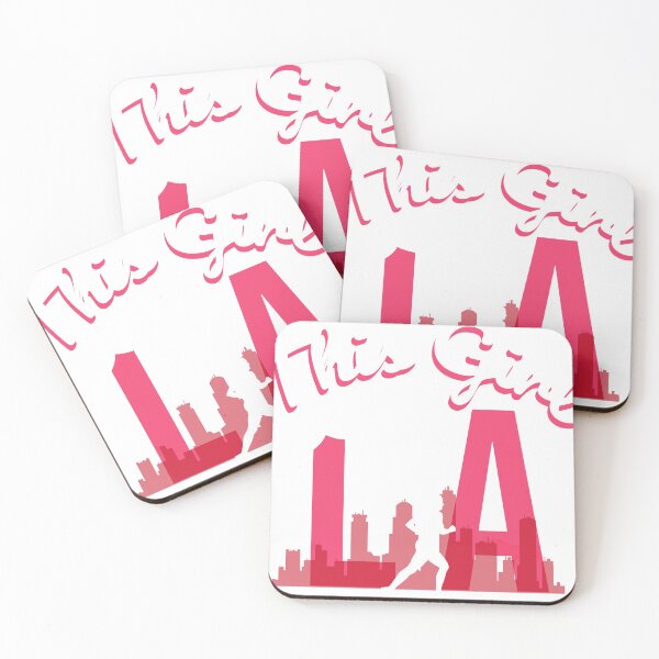 Item preview, This Girl Runs LA  designed and sold by creativeliberty.