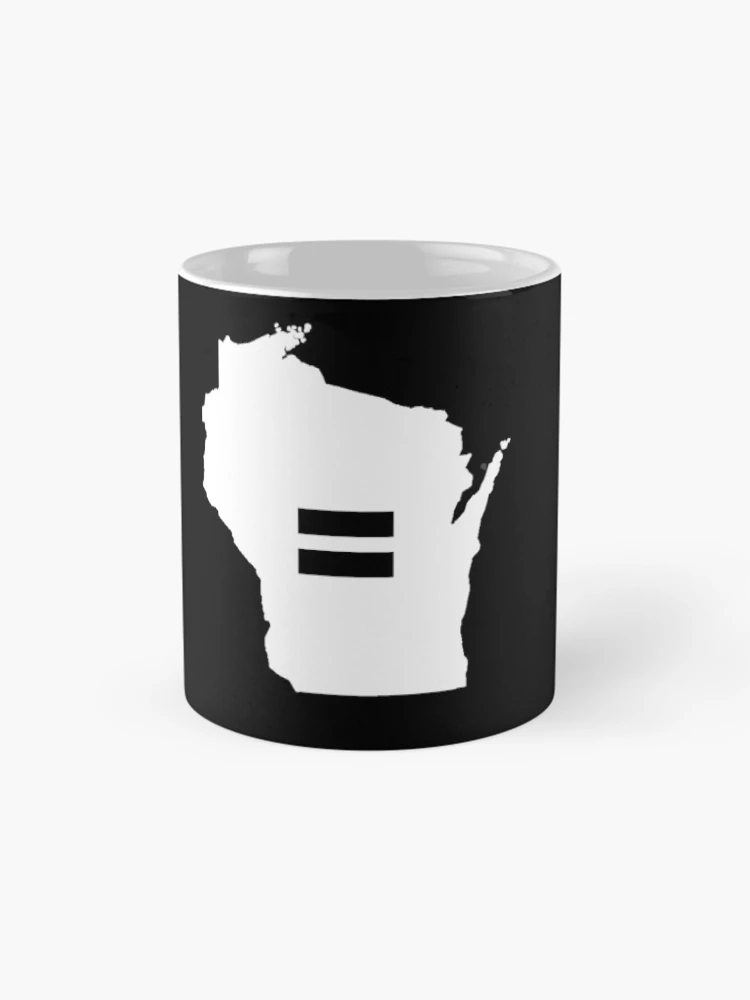 Thumbnail 4 of 6, Coffee Mug, Wisconsin Equality designed and sold by Rjcham.
