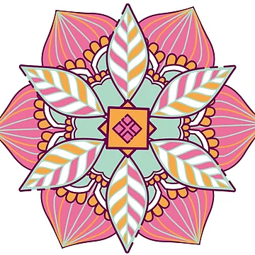 Artwork thumbnail, Pink Pattern, Family Pattern. by PickCreation