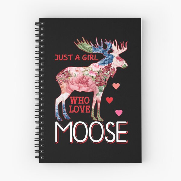 Item preview, Just a Girl Who Loves Mooses Love Moose designed and sold by CrazyWebs.
