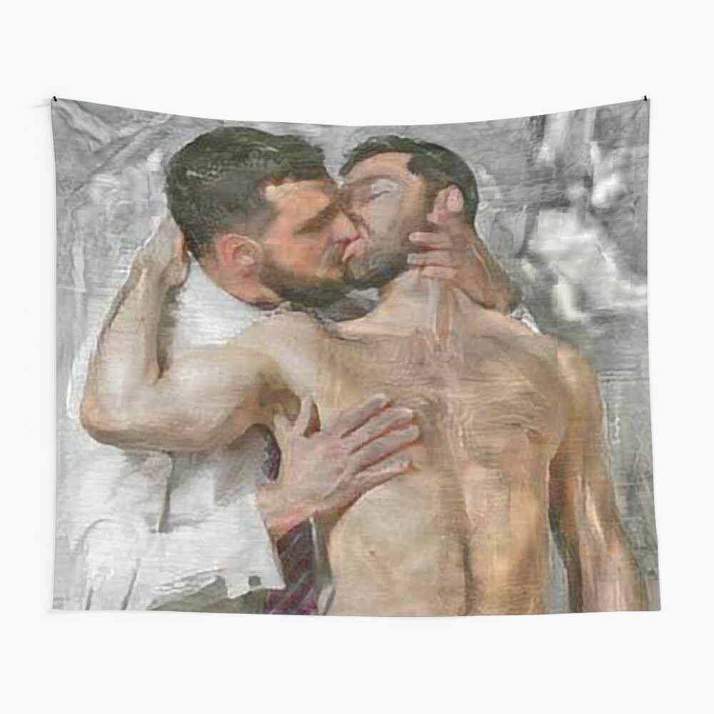sexy gay men making out