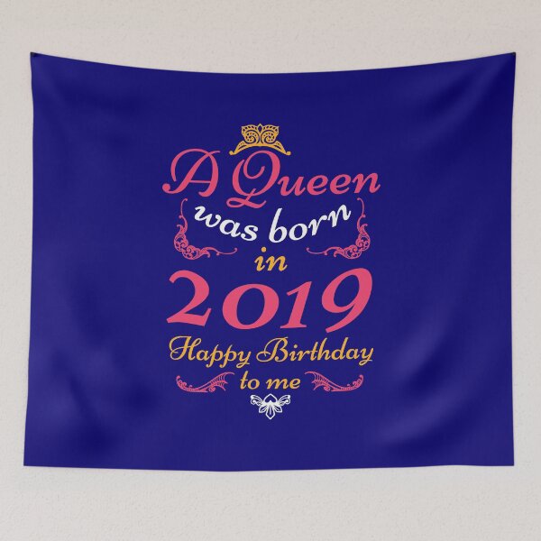 Item preview, A Queen was born in 2019 Happy Birthday to me ! designed and sold by creativeliberty.
