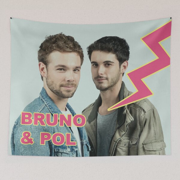 Item preview, Fan art gay love boyfriend Bruno and Pol 21 pegatine and others articles designed and sold by maxurzuav.