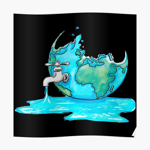 Water Pollution Posters | Redbubble