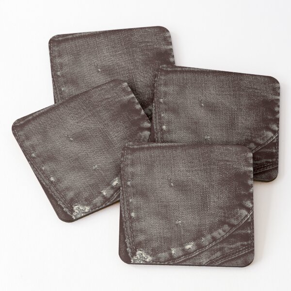 Item preview, Worn pockets designed and sold by Purplebell.