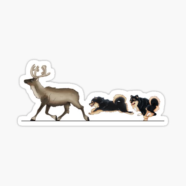 Item preview, Finnish Lapphund Reindeer Herders by Mel Curtis designed and sold by FLCV.