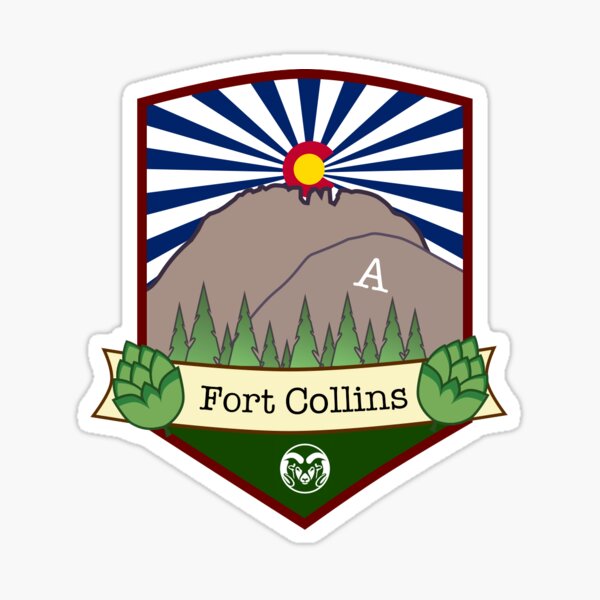 Item preview, Fort Collins Sticker designed and sold by Movie  Mafia.