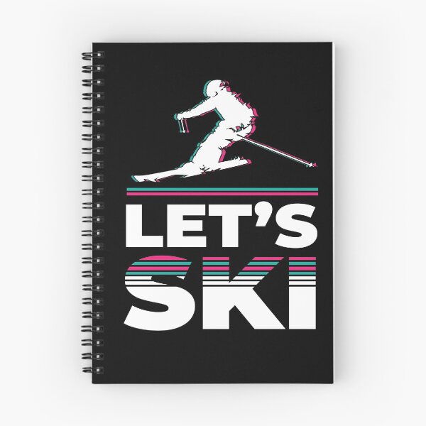Item preview, Let's Ski Winter sports Skiers 3D snow apreski designed and sold by MooonTees.