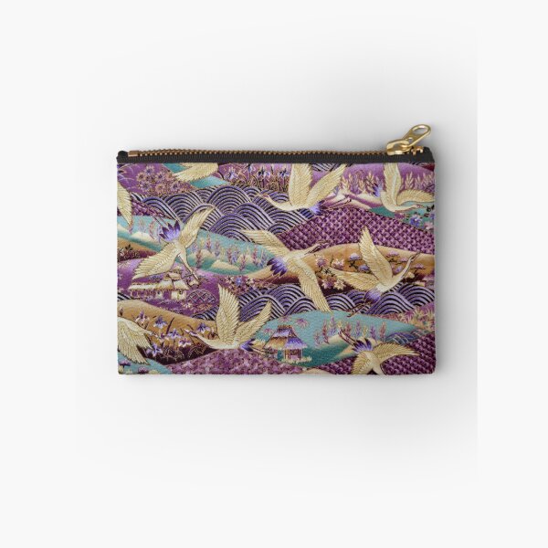 Item preview, Japanese Crane Fabric Print designed and sold by BalloonPrints.