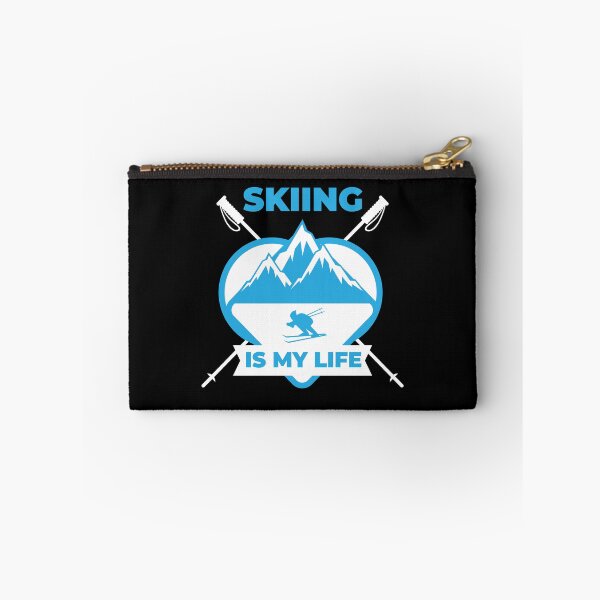 Item preview, Skiing Is My Life Skiers Winter Sports Apreski designed and sold by MooonTees.