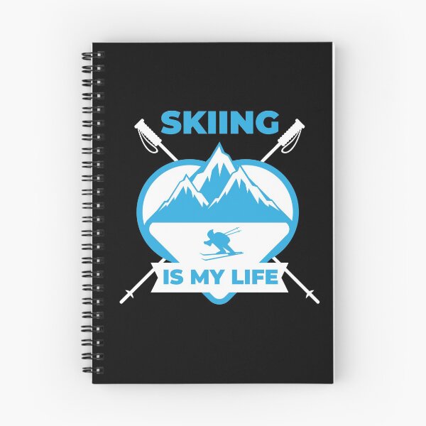 Item preview, Skiing Is My Life Skiers Winter Sports Apreski designed and sold by MooonTees.